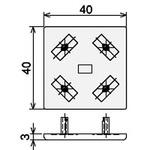 フレームキャップ 40・40・2S SUS(エスユーエス)
