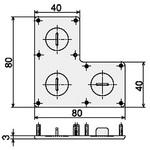 フレームキャップ 40・80・80 SUS(エスユーエス)