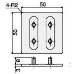 フレームキャップ 50・50 SUS(エスユーエス)