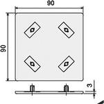 フレームキャップ 90・90 SUS(エスユーエス)