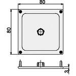 フレームキャップ80・80・1S SUS(エスユーエス)
