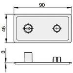 フレームキャップロックタイプ4590・キット SUS(エスユーエス)