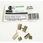 669-34 替刃 直刃 小 718(上下5枚入) 広島