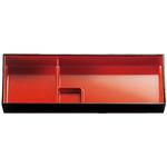 21042330 松寿弁当 タレ付仕切 親 溜内朱 A 福井クラフト