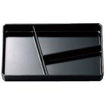 24021750 源氏錦弁当 A仕切 黒 A 福井クラフト