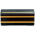 21019520 長手清風弁当 黒金ライン (親1ヶ) A 福井クラフト