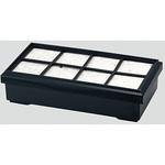 21020020 千筋松花堂 黒 (親1ヶ) A 福井クラフト