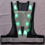 緑LEDベスト台形シート付 エース神戸
