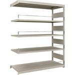 M1.5-DS6565B スチールラック 災害備蓄ラック M1.5型 1460X595X1800 5段連結 TRUSCO