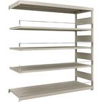 M1.5-DS6665B スチールラック 災害備蓄ラック M1.5型 1760X595X1800 5段連結 TRUSCO