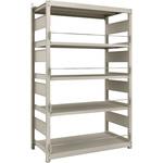 M2-DS6465 スチールラック 災害備蓄ラック M2型 1160X600XH1800 5段 単体 TRUSCO