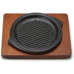 (S)ステーキ皿 グリル 丸 三和精機製作所