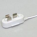 光る棚用DC24V電源レール用プラグ付きコード ハヤノ産業