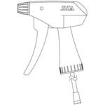 282-G 部品 ピストル本体セット緑 #550用 フルプラ