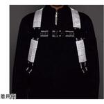 フルハーネス用反射帯 400×130mm 4枚1組 日本緑十字社