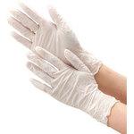 ニトリルゴム手袋 極薄 粉付 ホワイト モノタロウ