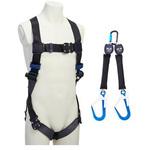 DBI-サラ フルハーネス・巻き取り式ランヤード セット 3M(スリーエム)