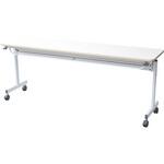 折りたたみ会議テーブル キャスター付き YAMAZEN(山善)