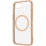 iPhone 16e Like standard MagSafe対応 マグネットアクセサリー対応 衝撃吸収 バンパー マット メタリック ハイブリッドケース / ピンクゴールド レイ・アウト iPhone 16e Like standard MagSafe対応 マグネットアクセサリー対応 衝撃吸収 バンパー マット メタリック ハイブリッドケース / ピンクゴールド レイ・アウト