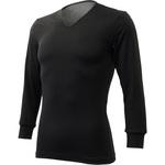 リベルタ サーモワン Vネック9部丈袖 メンズ/BLK リベルタ