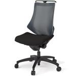 エフチエア ストライプレイヤー メッシュバック ハイバック ハンガー付 ブラックフレーム  <配送時組立サービス付> イトーキ