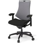 エフチエア クロスバック ハイバック ハンガー付 可動肘 ブラックフレーム  <配送時組立サービス付> イトーキ