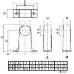 DC A型ブラケット 首長 フジテック・ジャパン