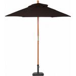 木製パラソル 210cm 不二貿易