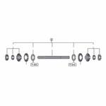 Y2TA98020 ハブ軸組立品(軸長108mm/ 玉間100mm) SHIMANO(シマノ)