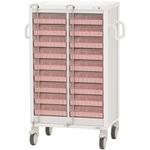 KC-502-01S 与薬カート(1Week・18床用) KC-502-01S(ヨヤクケース8カセ ホワイト ケルン