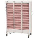 KC-505-01S 与薬カート(1Week・33床用) KC-505-01S(ヨヤクケース8カセ ホワイト ケルン