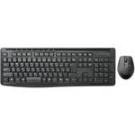 ワイヤレスフルキーボード メンブレン式 静音設計 マルチファンクション専用キー付 BlueLED静音マウス付 エレコム