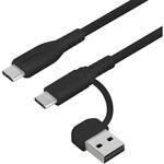 超タフで断線に強い 耐屈曲10万回以上 最大PD60W充電対応Type-A/USB Type-C to USB Type-C 2in1ケーブル OWLTECH(オウルテック) 超タフで断線に強い 耐屈曲10万回以上 最大PD60W充電対応Type-A/USB Type-C to USB Type-C 2in1ケーブル OWLTECH(オウルテック)