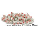 FILCO CHERRY MX2A RGB 5ピンスイッチ 静音赤軸 70個セット FILCOパッケージ クリア筐体(RGB用)FKSW70CH/MPS-R ダイヤテック FILCO CHERRY MX2A RGB 5ピンスイッチ 静音赤軸 70個セット FILCOパッケージ クリア筐体(RGB用)FKSW70CH/MPS-R ダイヤテック