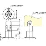 JS380-200H LAMP(スガツネ) スガツネ キャスター :OYA21-JS380-200H:Y