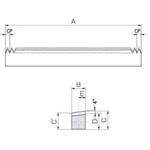 STRCPF CPテーパラック(両端面加工) KHK(小原歯車工業)