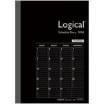 ロジカルダイアリー2026月間ノートタイプB/A5 ナカバヤシ