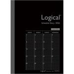 NS-B602-26BD ロジカルダイアリー2026月間ノートタイプB/B6 ナカバヤシ