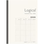 ロジカルダイアリー2026週間バーチカルB/A5 ナカバヤシ