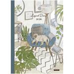 NS-A502H-26A2 ロジカルダイアリー2026月間ノートタイプ /A5/リビング ナカバヤシ