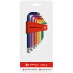 ボール六角棒レンチセット(レインボー) PB SWISS TOOLS(ピービースイスツールズ)