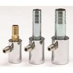 真空配管部品 自動リーク弁用アダプタ 佐藤真空