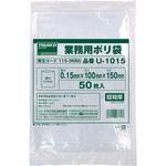 業務用ポリ袋厚さ0.15mm(小型タイプ) TRUSCO