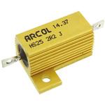 HS25 2R2 J Arcol 大電力用,メタルクラッド抵抗器,25W,2.2Ω,±5% ARCOL(OHMITE)