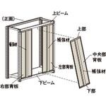 M3、M5中量棚用背板 TRUSCO