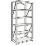 M107666 M10型1トン重量棚1800×620×H2100単体 ネオグレ TRUSCO