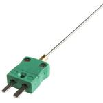 787-7771 RS Pro 熱電対 温度センサ Kタイプ ミニチュアプラグ, -100℃ に +1100℃, 500mm RS PRO