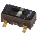 CJS-1200B 日本電産コパル電子 スライドスイッチ 1回路 2接点 100 mA @ 6 V dc ニデックコンポーネンツ(旧:日本電産コパル電子/フジソク)