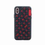 I8WOVEN-BK364 iPhone XS/iPhone X シェルケース/ハンドメイド編込み/Trellis Collection/Onyx Skinarma