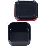 ABS-307 新角型・浅一人ビツ 黒渕朱 タカギ産業